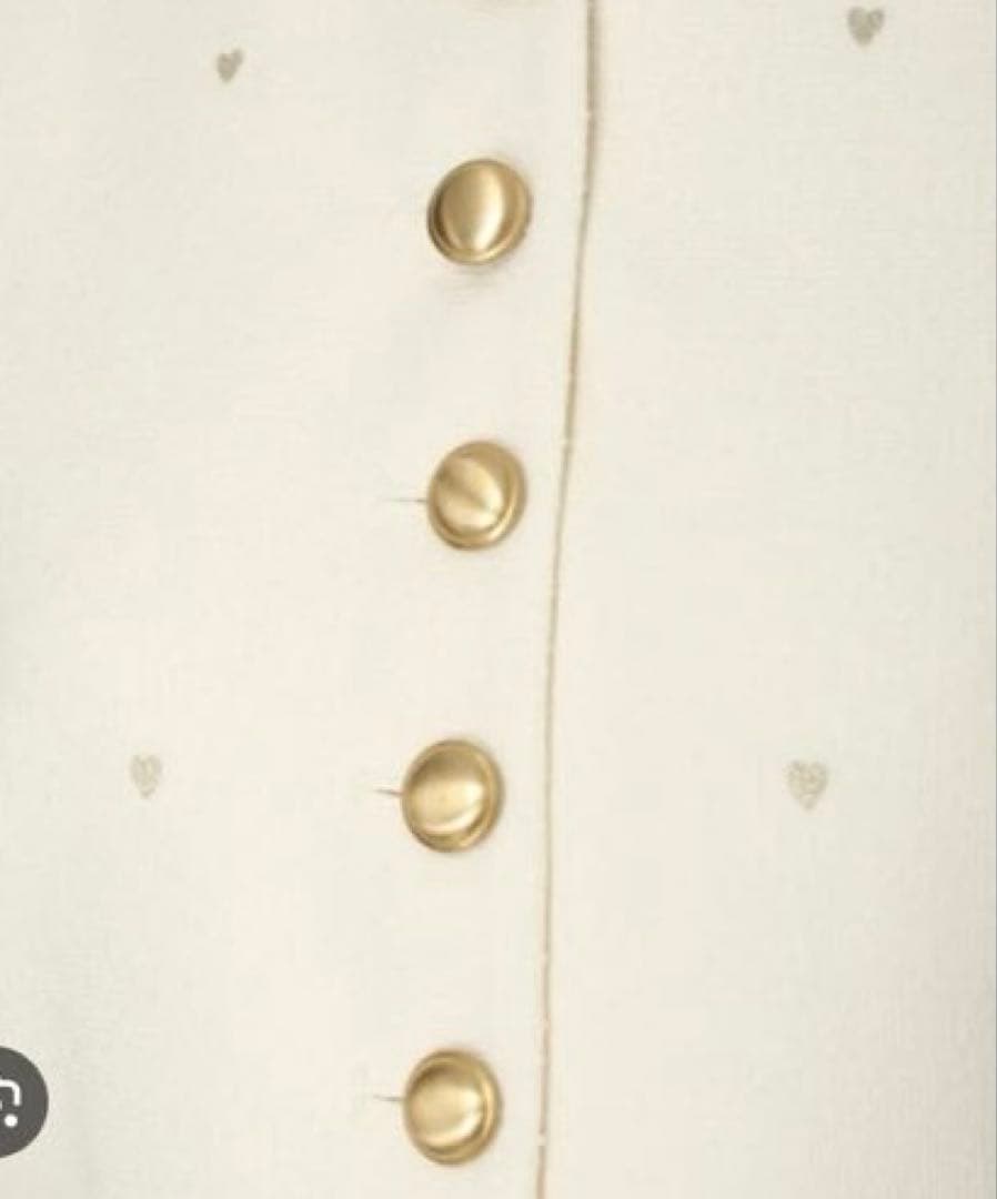 317【新品タグ付】JUSGLITTYハート刺繍ショートジャケット