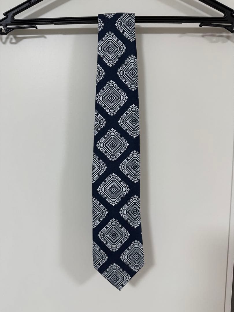 FRANCO BASSI フランコバッシ　プリントタイ　ジオメトリック