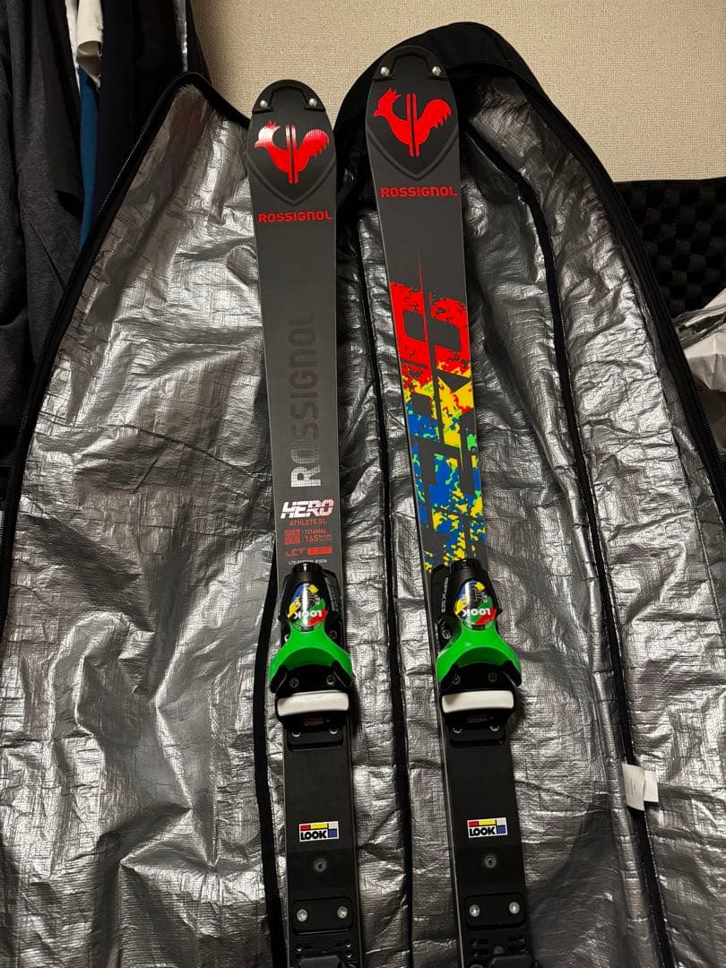 未使用ROSSIGNOL HERO ATHLETE FIS SL FACTORY