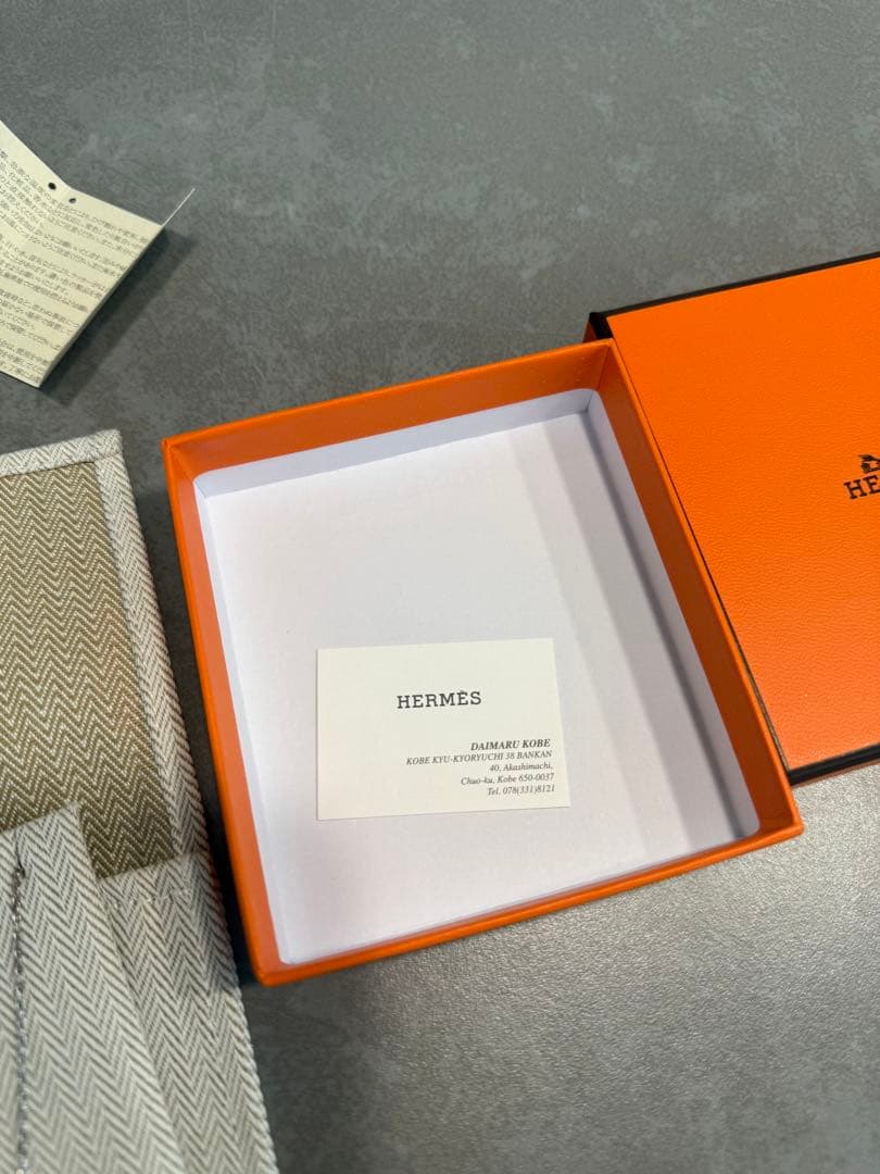 HERMES ミニポップh ペンダント　シルバー×ブラック
