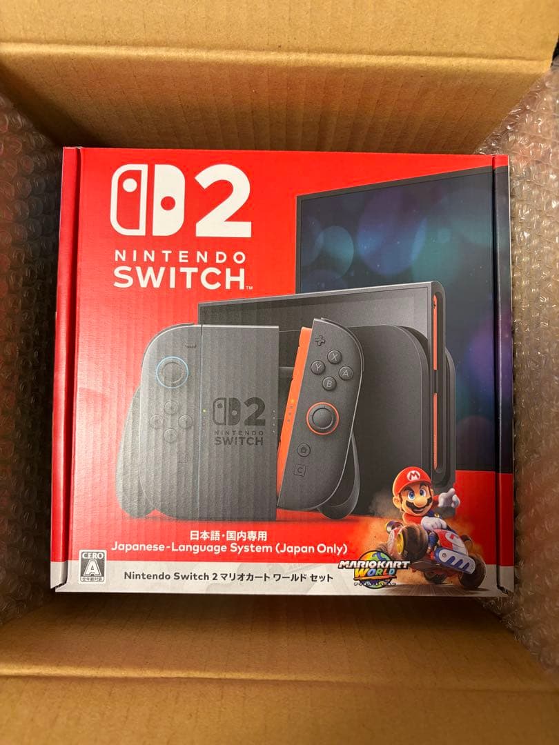 新品・未開封　Nintendo Switch2 本体　マリオカートワールドセット