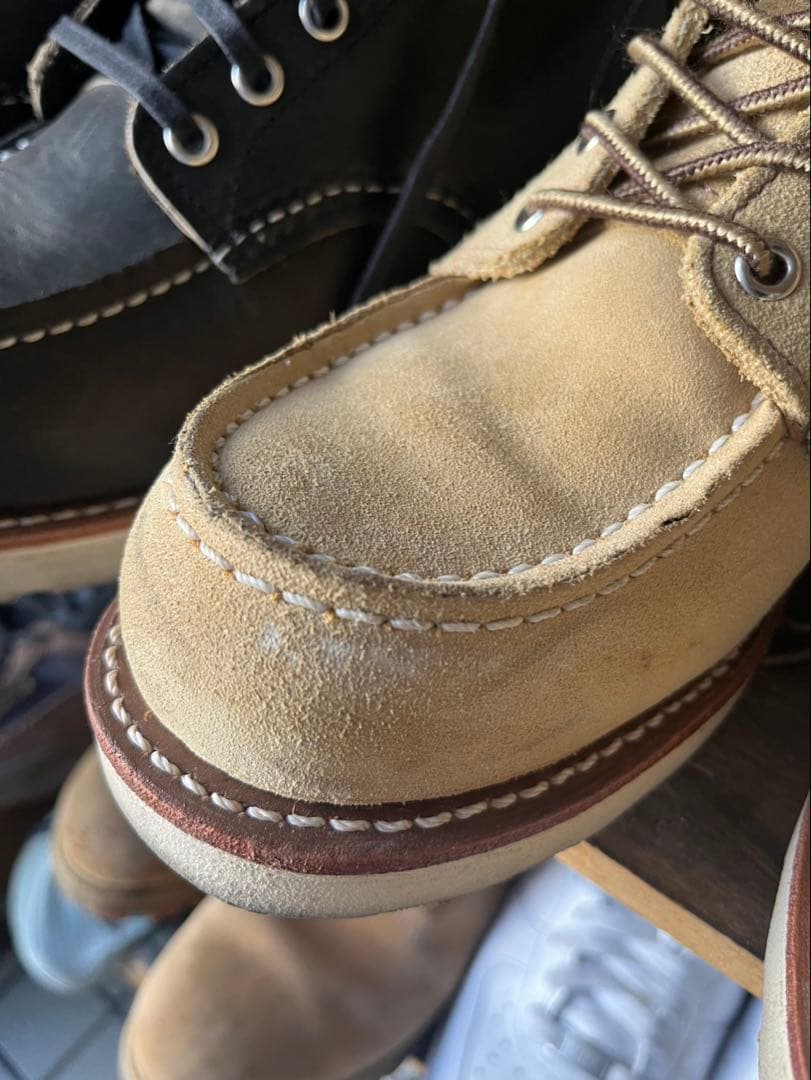 レッドウィング　ラフアウト　モック　２４年製