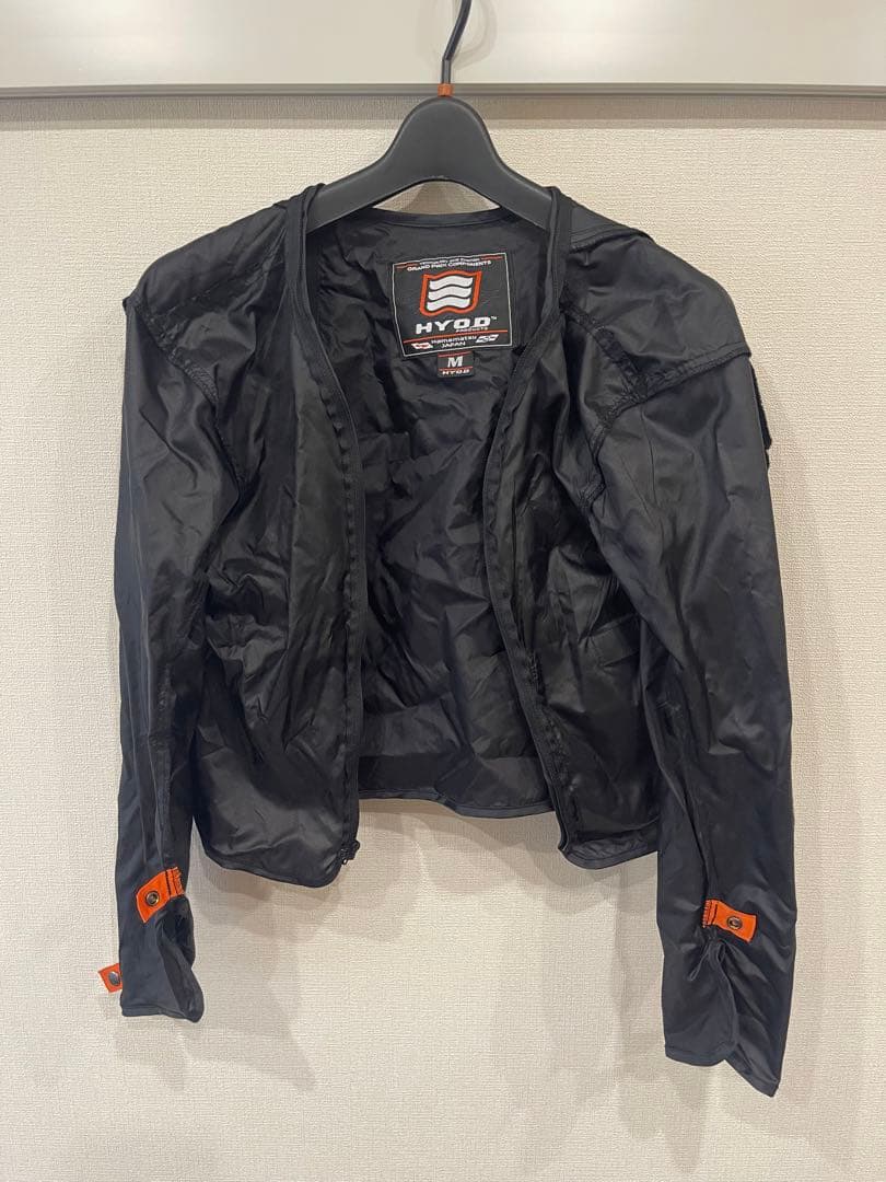 HYOD メッシュジャケット フード テキスタイル レザー