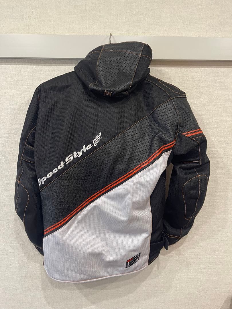 HYOD メッシュジャケット フード テキスタイル レザー