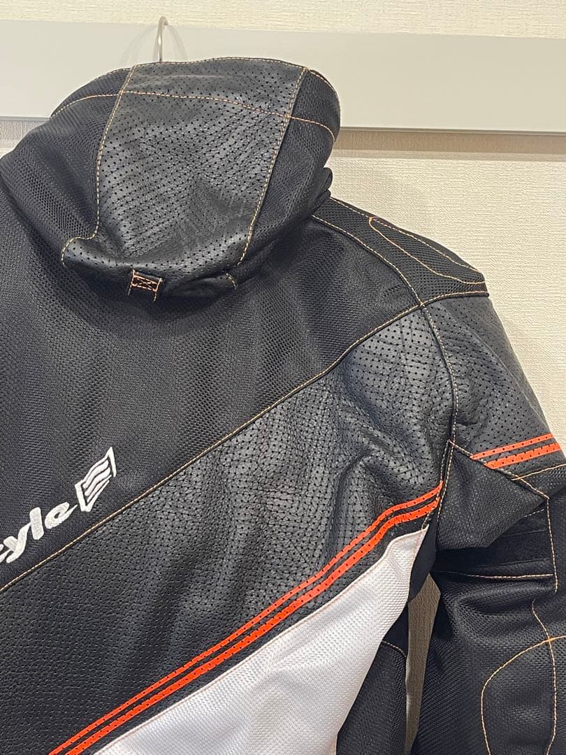 HYOD メッシュジャケット フード テキスタイル レザー