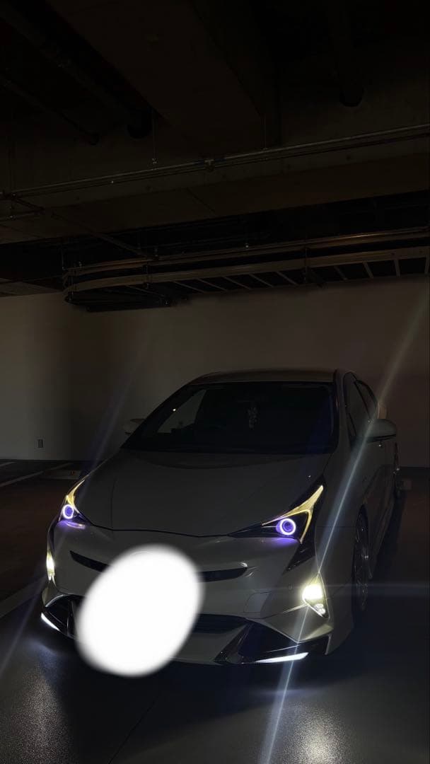 トヨタ プリウス50LEDヘッドライトイカリング ぷりきゅあ