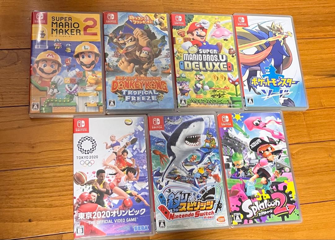 Switch ソフト 7本