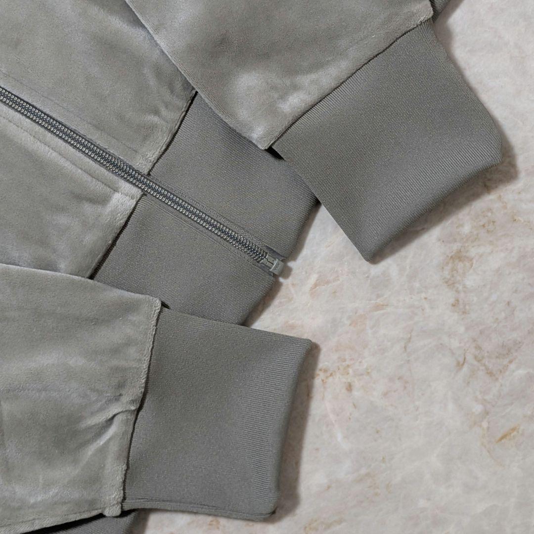 超希少⭐完売品adidasファイヤーバードベロアトラックジャケット グレージュL