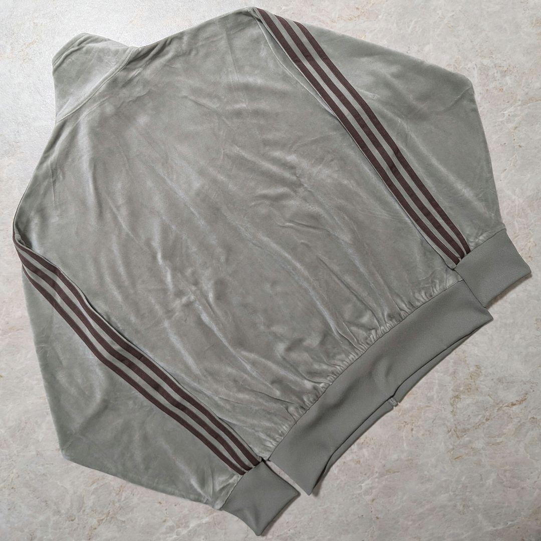 超希少⭐完売品adidasファイヤーバードベロアトラックジャケット グレージュL