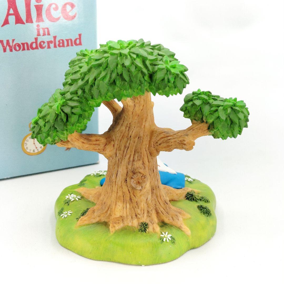 ディズニー 不思議の国のアリス 置物 フィギュア ポリレジン製