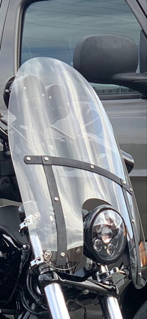 ハーレー　ウインドシールド　クイックリリース