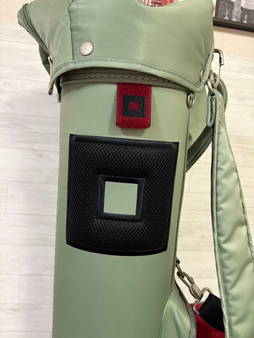 ★オノフ ★ONOFF キャディバッグ モスグリーン軽量 ７型 ➕アイアンカバー