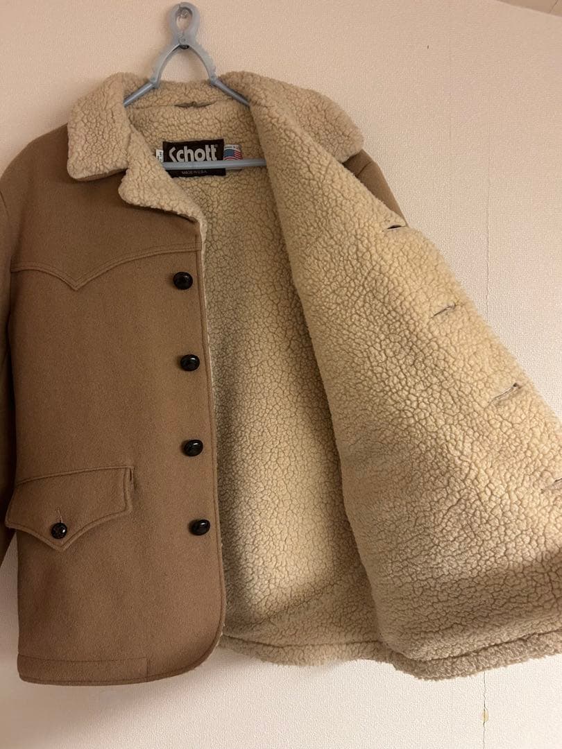 アメリカ製 Schott ランチコート