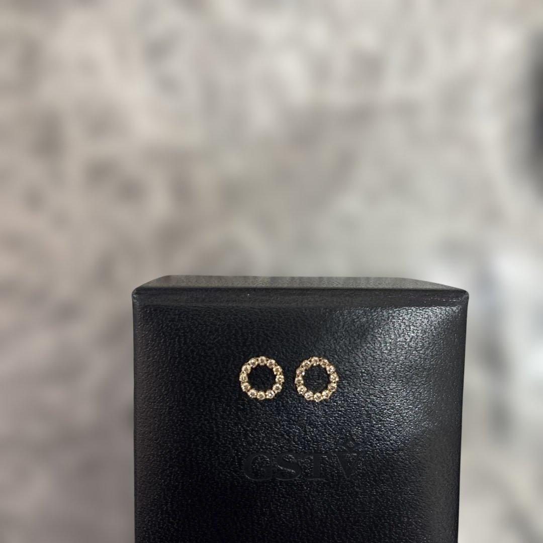 GS TV 完売！超貴重！K18YGブラウンダイヤモンドチャーム