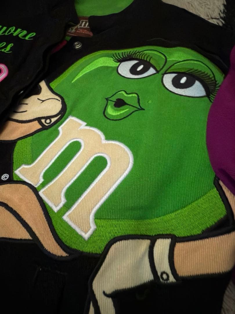 レア！ 2007s ジェフハミルトン M&M コラボ レーシング ジャケット