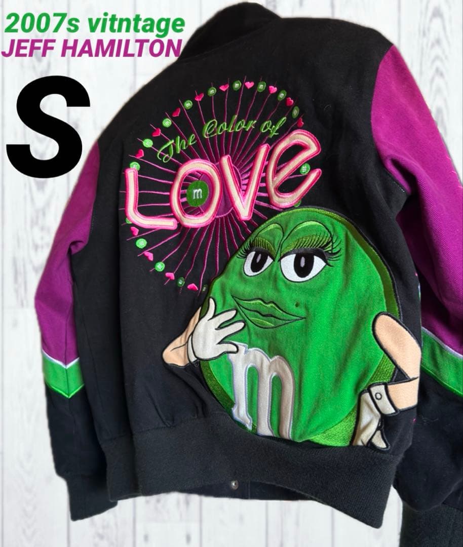 レア！ 2007s ジェフハミルトン M&M コラボ レーシング ジャケット