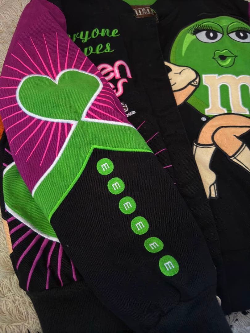 レア！ 2007s ジェフハミルトン M&M コラボ レーシング ジャケット