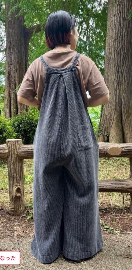 【新品未開封】Freada インドダブルガーゼフレアサロペット定価16500円