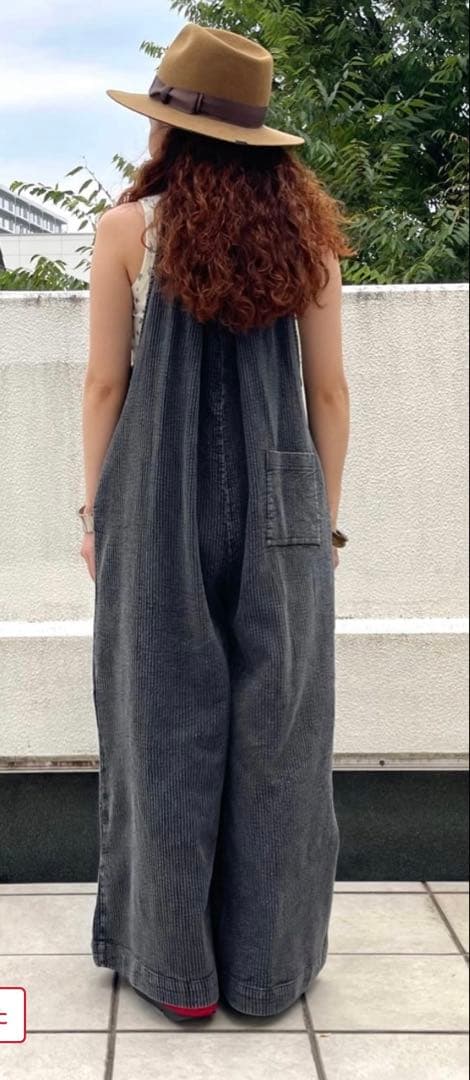 【新品未開封】Freada インドダブルガーゼフレアサロペット定価16500円