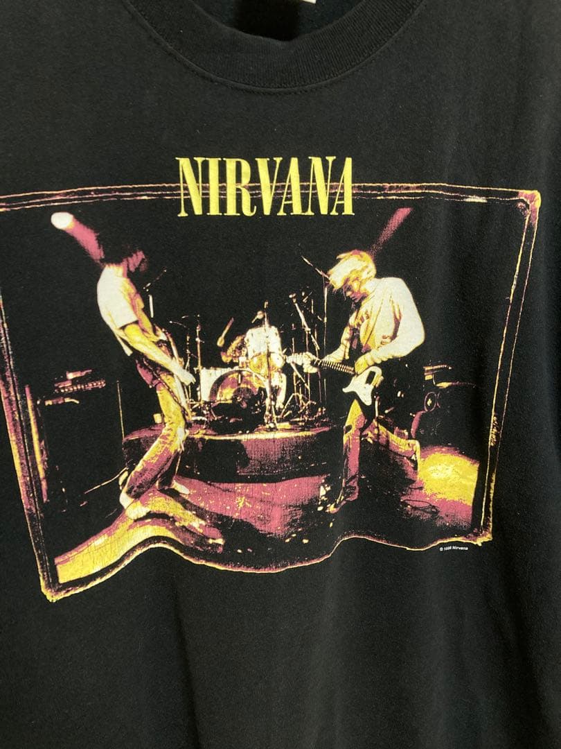 1996 NIRVANA FROM THE MUDDY BANKS TシャツXL
