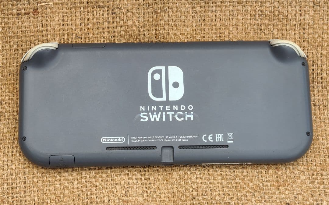 【ジャンク品】ニンテンドースイッチライト グレー箱あり 部品取り 修理 任天堂