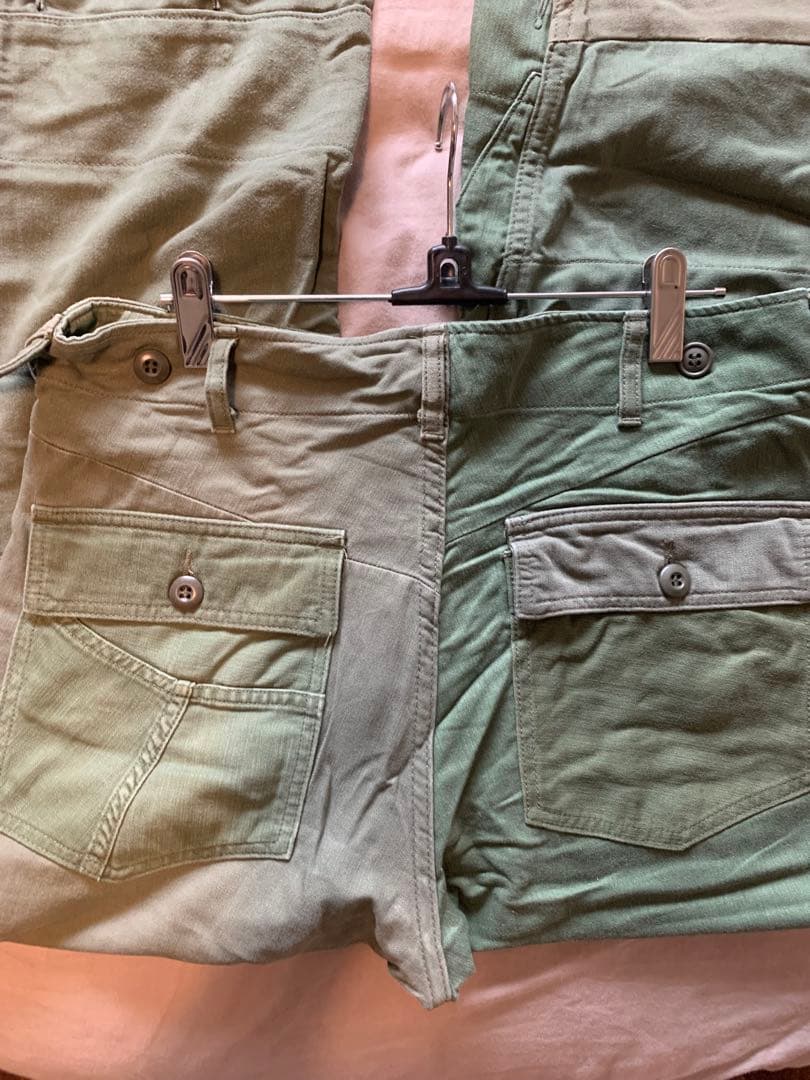 リビルドバイニードルス　再構築ミリタリーパンツ