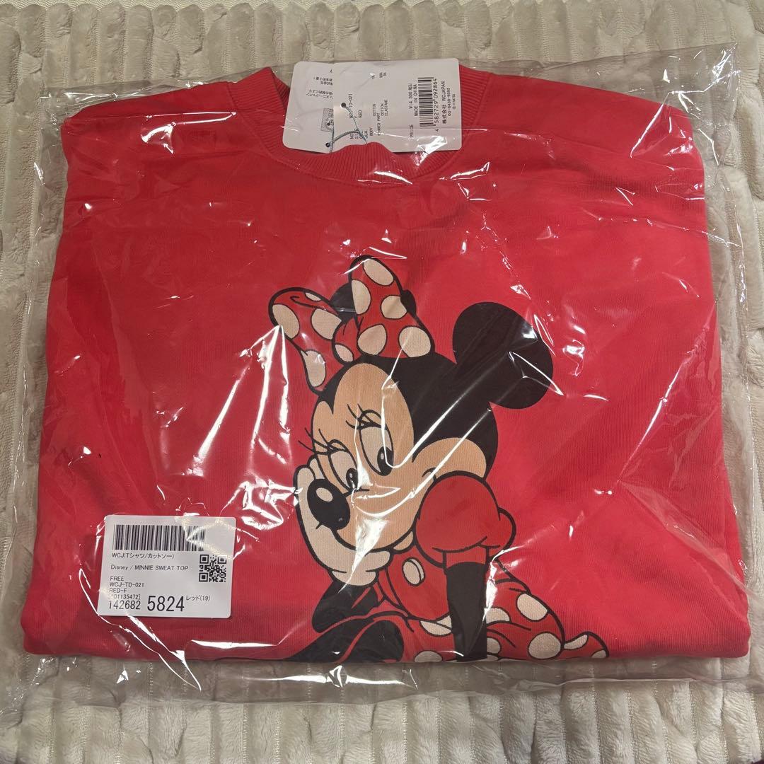 【新品未使用】WCJ Disney / MINNIE SWEAT TOP