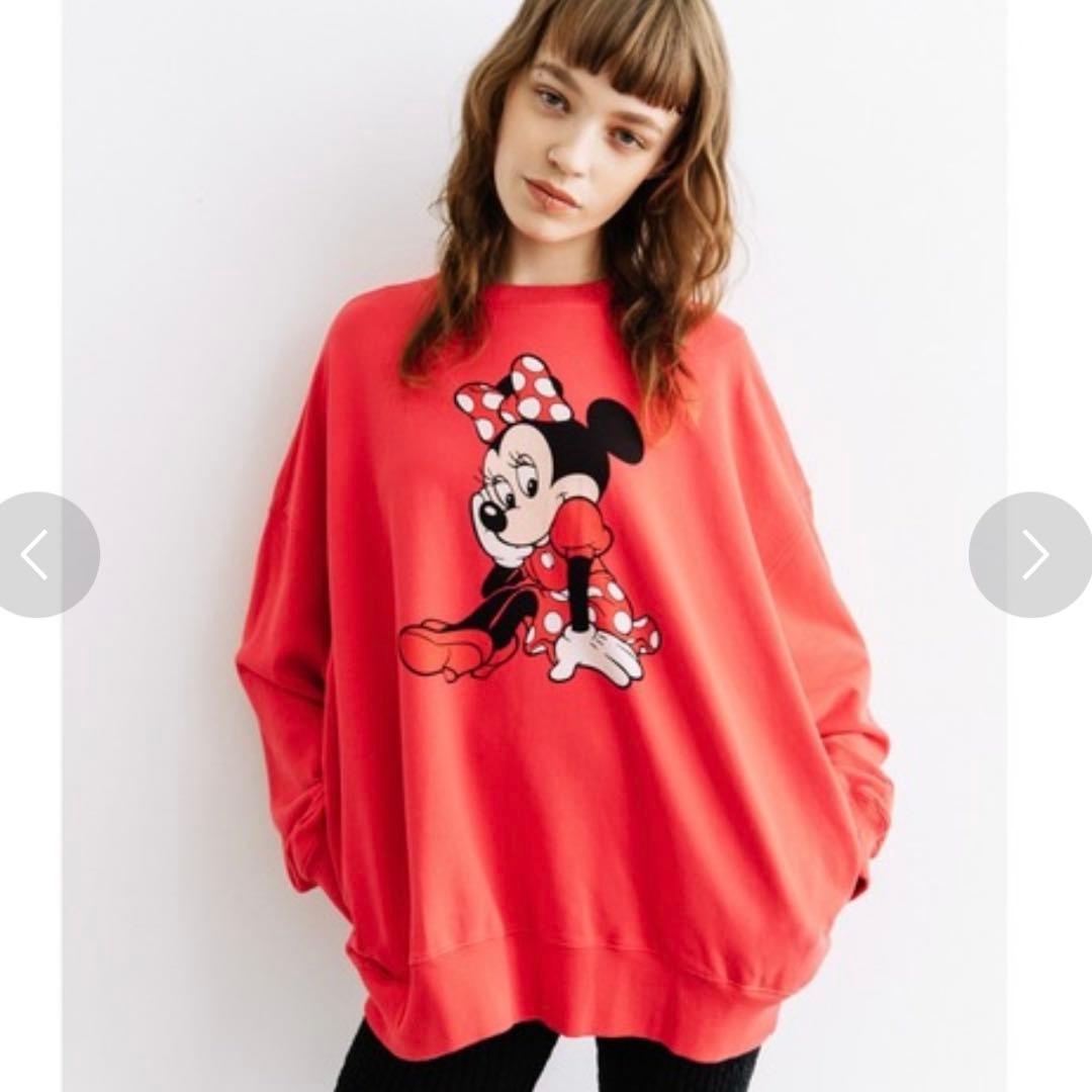 【新品未使用】WCJ Disney / MINNIE SWEAT TOP