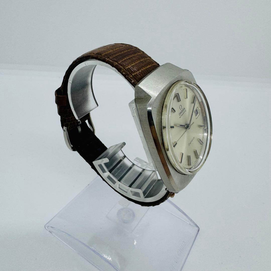 ✨OMEGA✨ジュネーブ✨オートマチック✨デイト✨スクエア✨腕時計✨