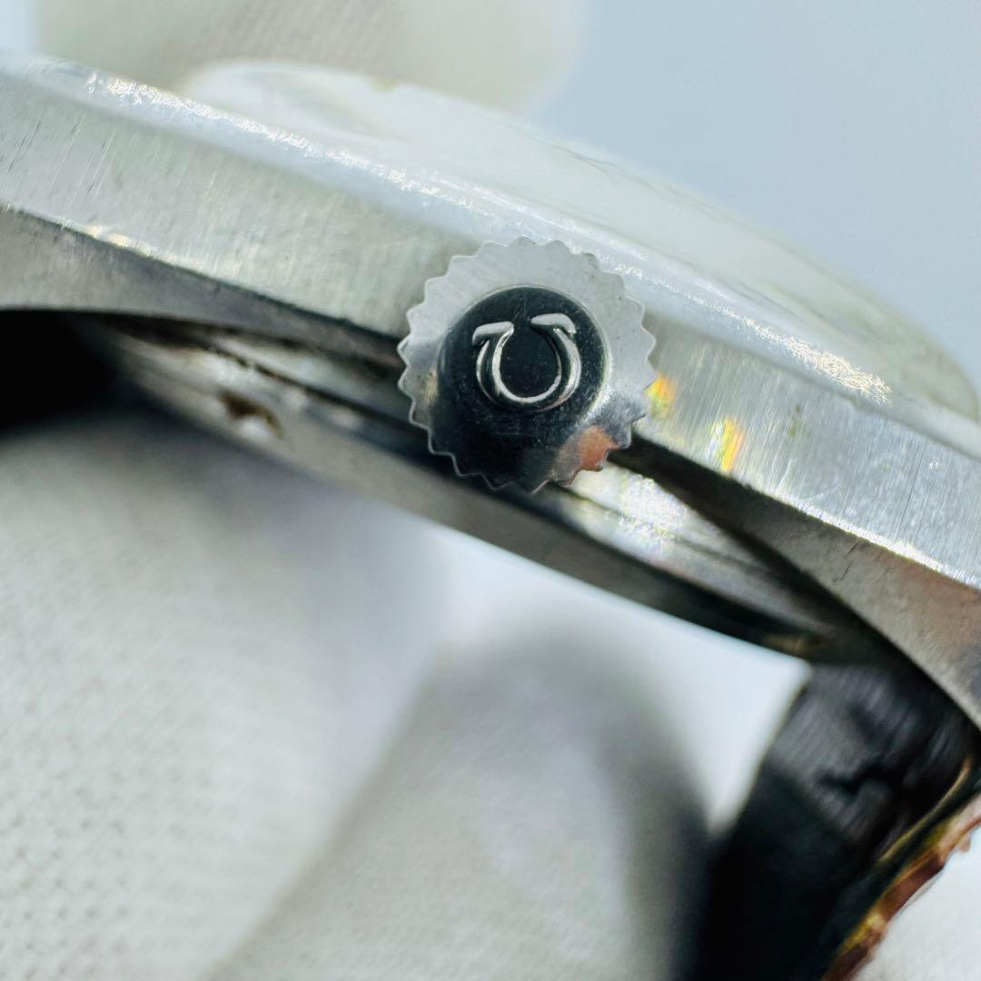 ✨OMEGA✨ジュネーブ✨オートマチック✨デイト✨スクエア✨腕時計✨