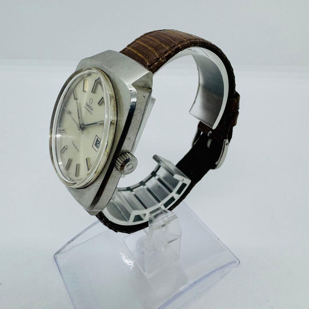 ✨OMEGA✨ジュネーブ✨オートマチック✨デイト✨スクエア✨腕時計✨