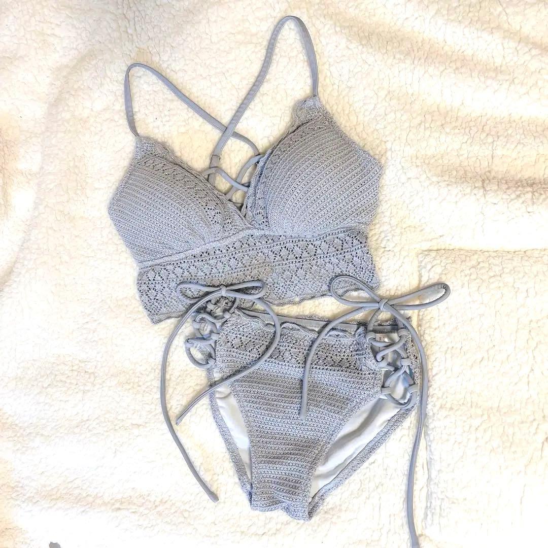 ラメニットスカラップビキニ【LIP SERVICE（リップサービス）】