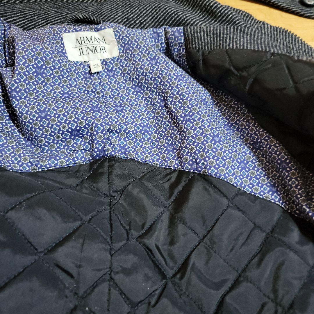 アルマーニジュニア コート ネイビー 10A (140相当)