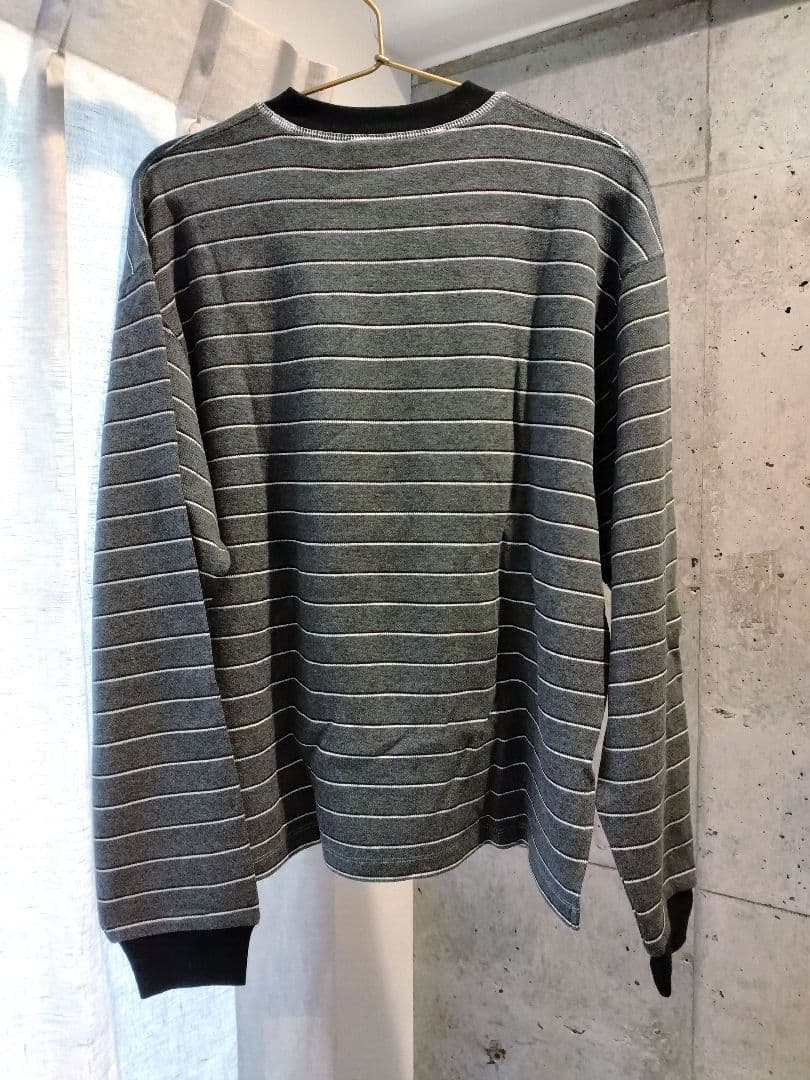 【未使用品】TODAYFUL Border Long T-shirts グレー