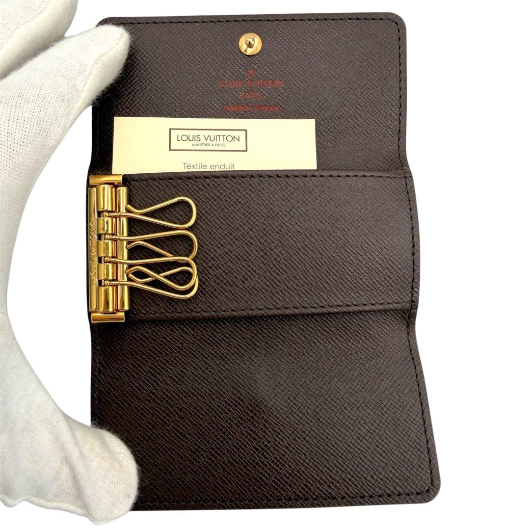 最終値下げ‼️ルイヴィトン　キーケース　4連　ダミエ　ブラウン