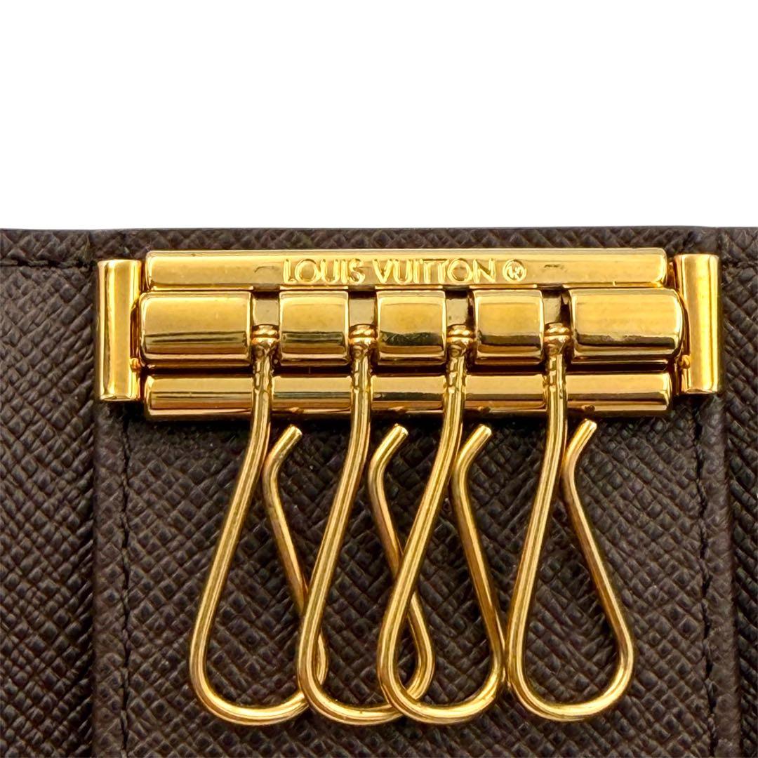 最終値下げ‼️ルイヴィトン　キーケース　4連　ダミエ　ブラウン