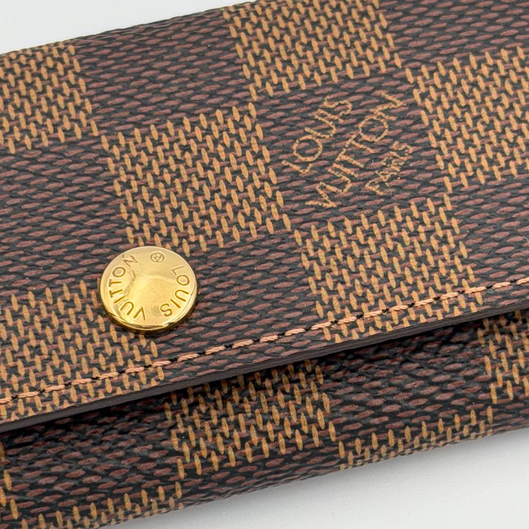 最終値下げ‼️ルイヴィトン　キーケース　4連　ダミエ　ブラウン