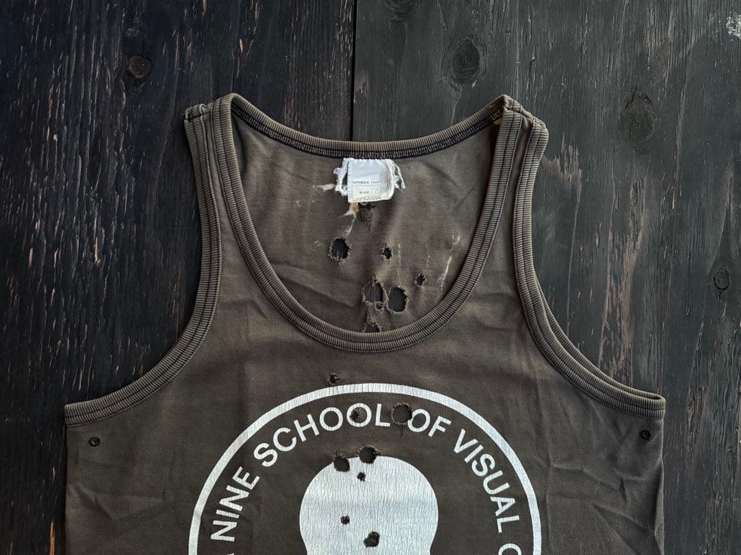 Number (N)ine 初期 01ss tank top 稀少品