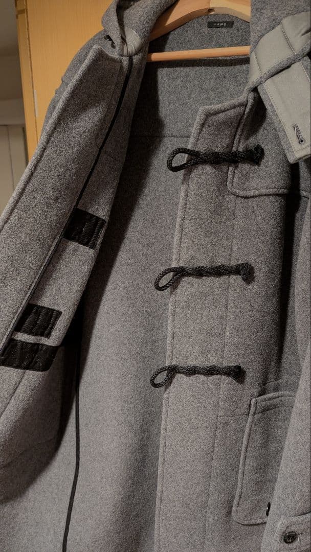 LENO リノ 22aw グレー ダッフルコート サイズ3