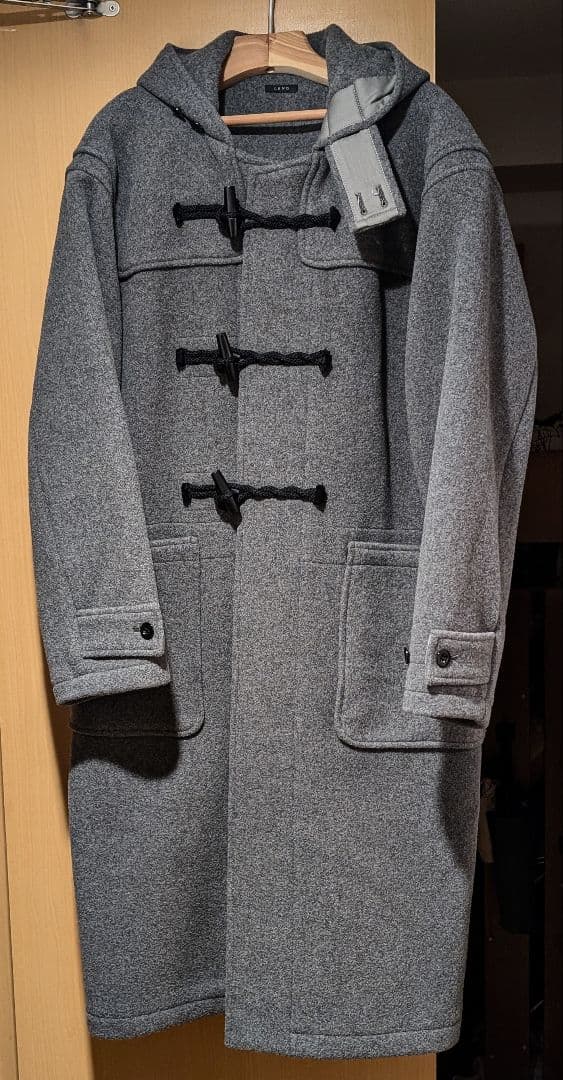 LENO リノ 22aw グレー ダッフルコート サイズ3