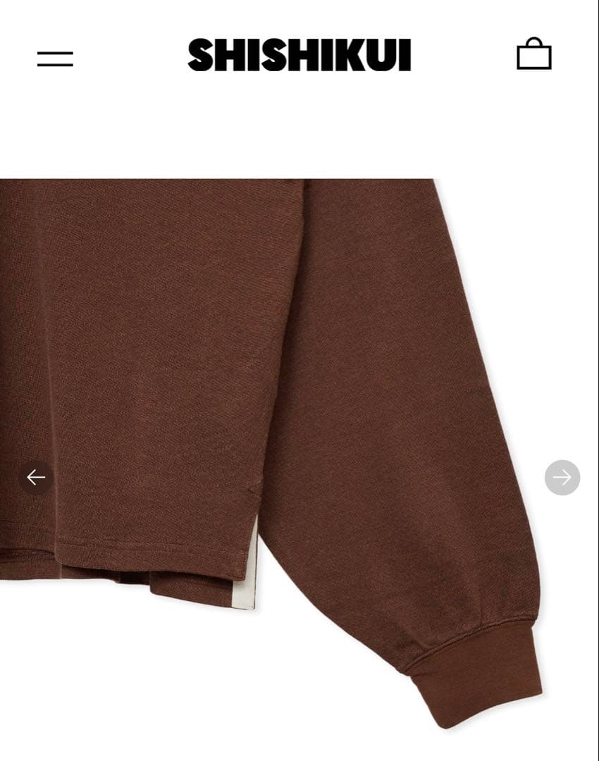 トップス SHISHIKUI REMI RELIEF football lt /BROWN