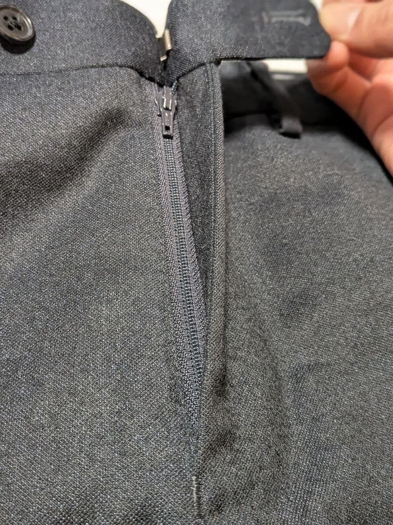 未使用級✨ 上質素材 REDA ビジネススーツ セットアップ L ネイビー