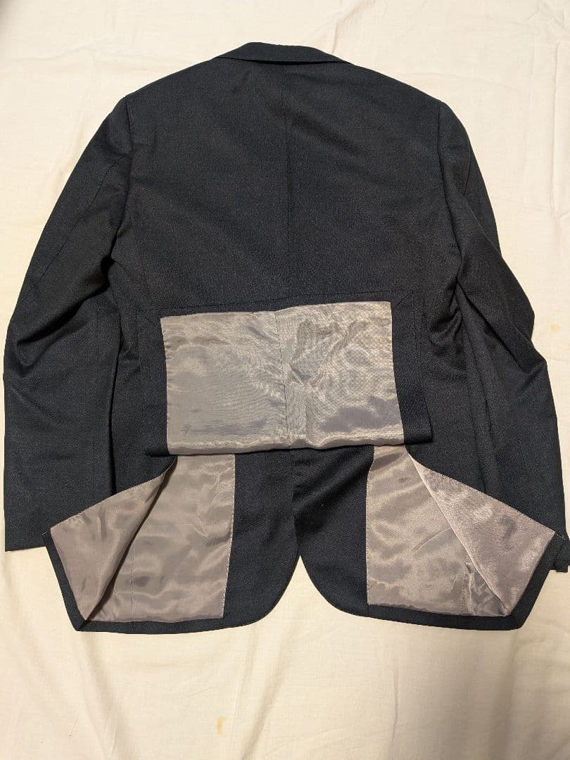 未使用級✨ 上質素材 REDA ビジネススーツ セットアップ L ネイビー