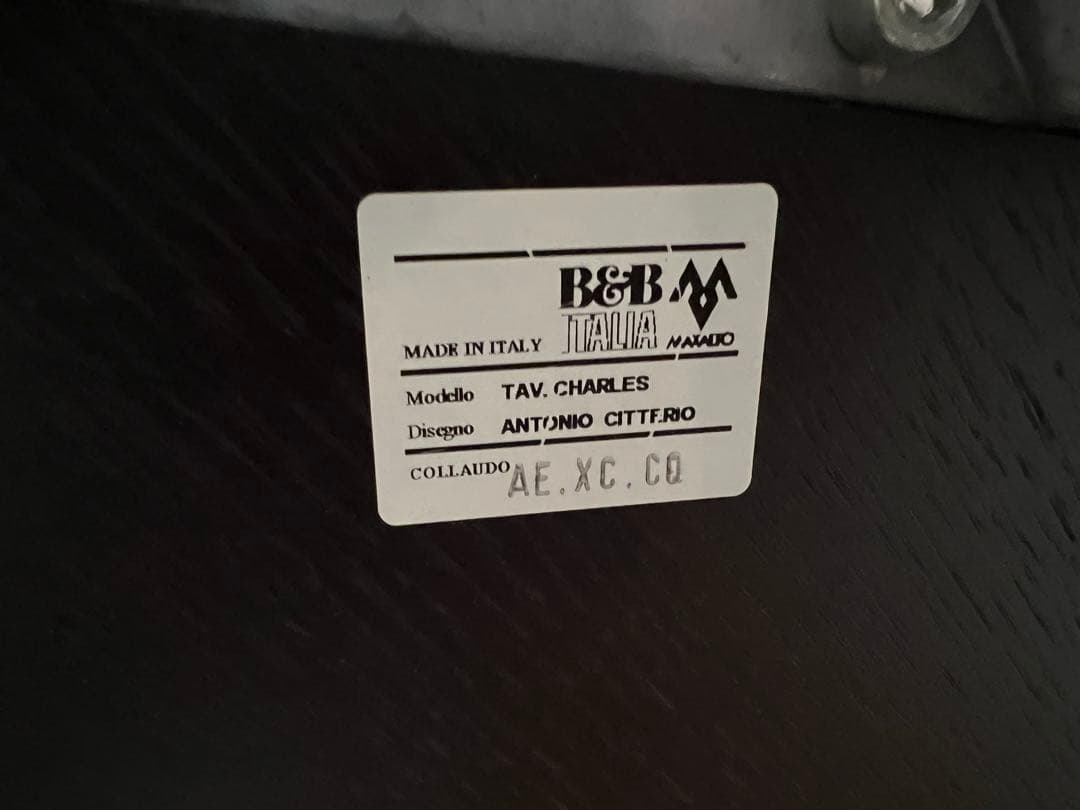 B&B Italia Maxaltoチャールズ　センターテーブル