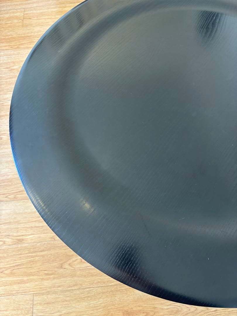 【名作】イームズ プライウッドコーヒーテーブル メタルベース CTM エボニー