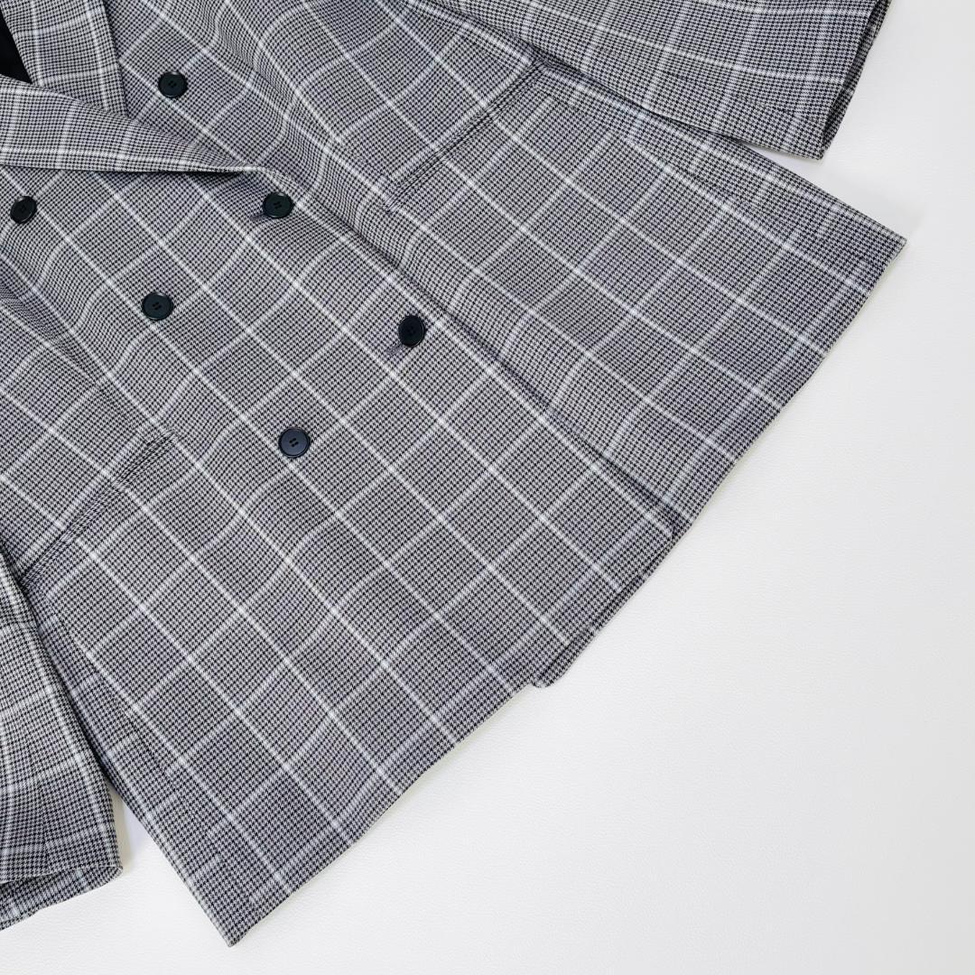 大きいサイズ✨新品未使用　23区【洗える】ガンクラブプレイドチェックジャケット