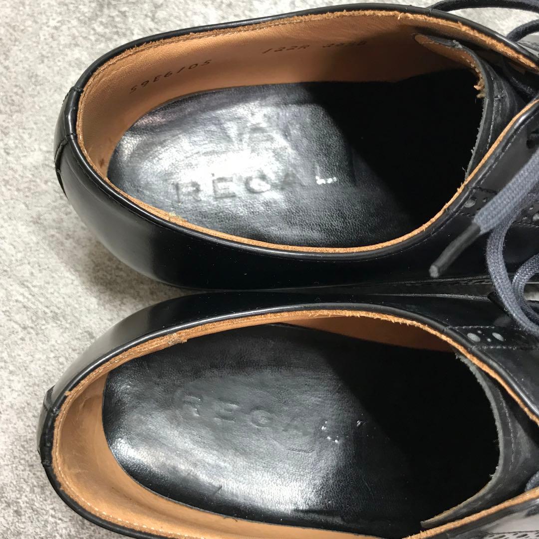 【極美品】REGAL ビジネスシューズ　122R ストレートチップ　本革