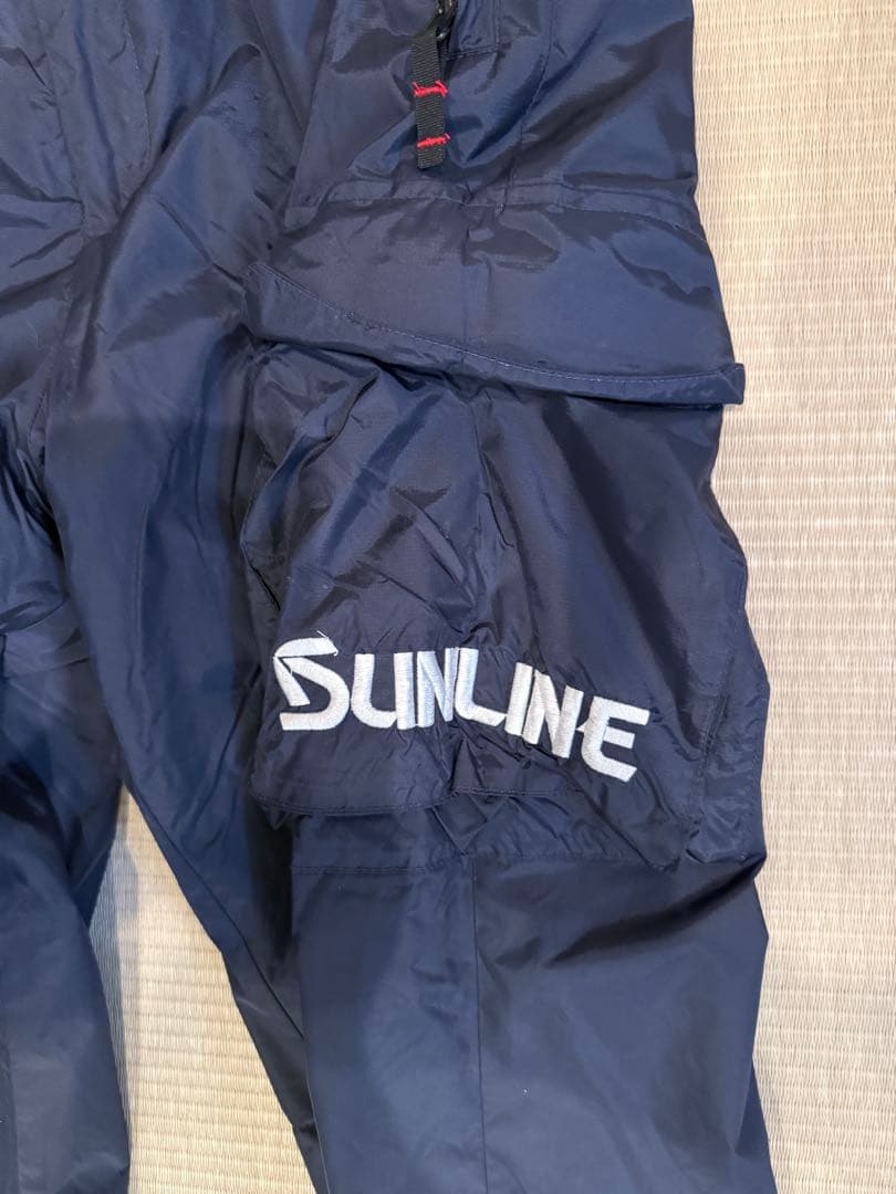 サンライン ステータス フィッシングスーツ ウエア 上下セット