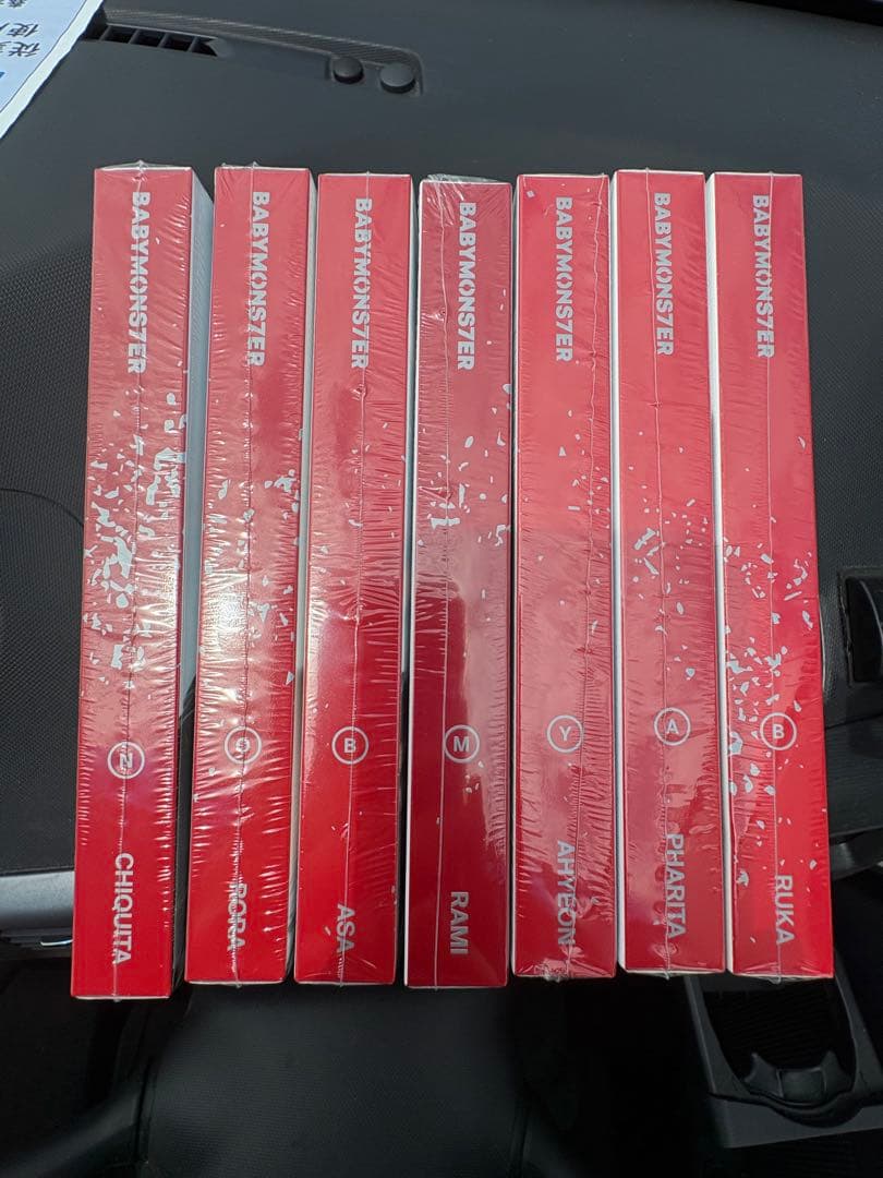 BABYMONSTER YG TAG Ver.7種セット バンドルボックスなし