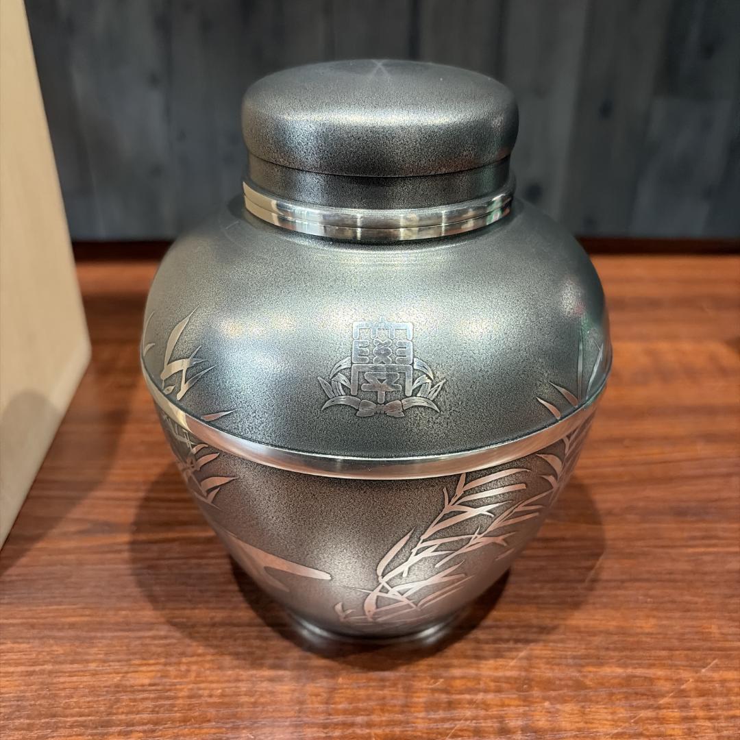 大阪浪華錫器 錫製 茶壺 茶壷 浪華錫器